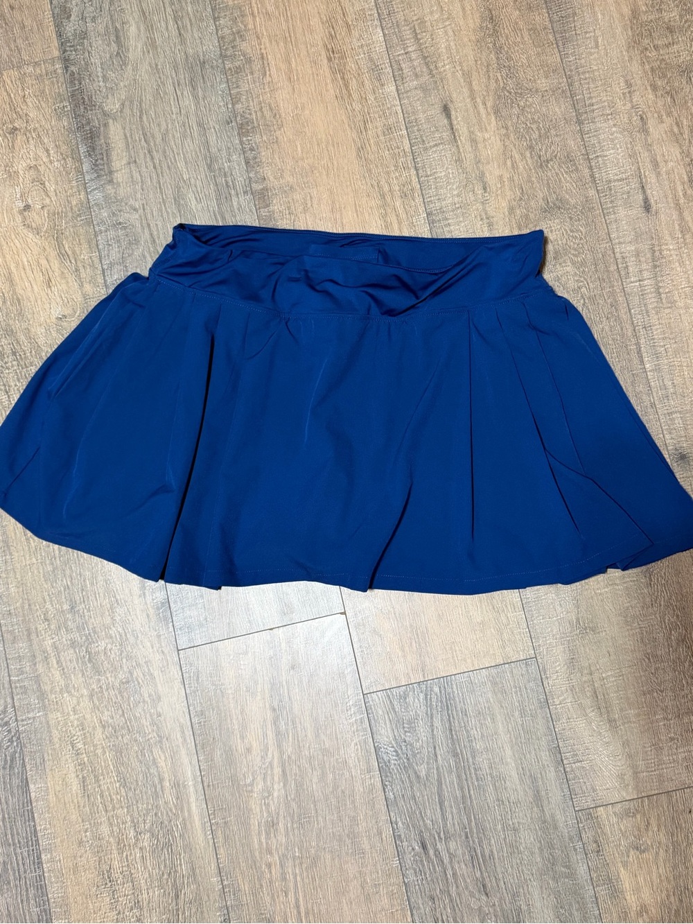 Women’s Navy Mini Pleated Skirt